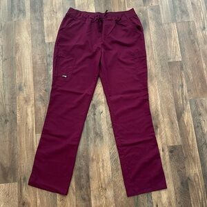 Grey’s Anatomy Scrub Pants- Large/Tall- Wine